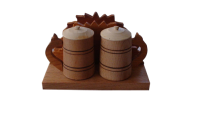 Set for spices with napkin holders